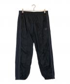 Needles×JOURNAL STANDARDニードルズ×ジャーナルスタンダード）の古着「ナイロントラックパンツ」｜ブラック