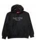 Supreme（シュプリーム）の古着「CLASSIC LOGO HOODED SWEATSHIRT」｜ブラック