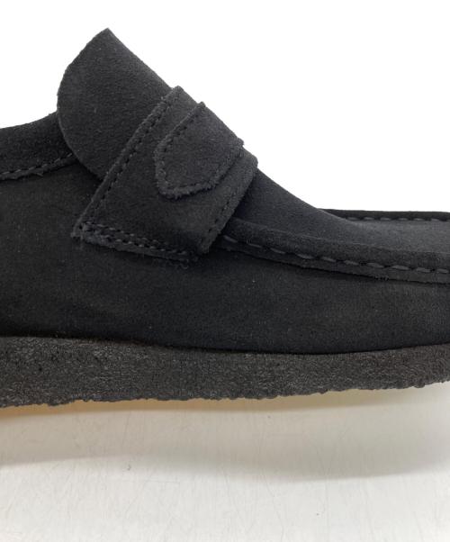CLARKS ORIGINALS（クラークス オリジナルズ）Clarks Originals (クラークス オリジナルズ) WALLABEELOAFER ブラック サイズ:UK9 1/2の古着・服飾アイテム