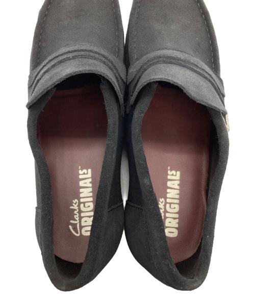 CLARKS ORIGINALS（クラークス オリジナルズ）Clarks Originals (クラークス オリジナルズ) WALLABEELOAFER ブラック サイズ:UK9 1/2の古着・服飾アイテム