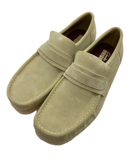 CLARKS ORIGINALS（クラークス オリジナルズ）Clarks Originals (クラークス オリジナルズ) WALLABEELOAFER ベージュ サイズ:UK９ 未使用品の古着・服飾アイテム