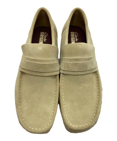 CLARKS ORIGINALS（クラークス オリジナルズ）Clarks Originals (クラークス オリジナルズ) WALLABEELOAFER ベージュ サイズ:UK９ 未使用品の古着・服飾アイテム