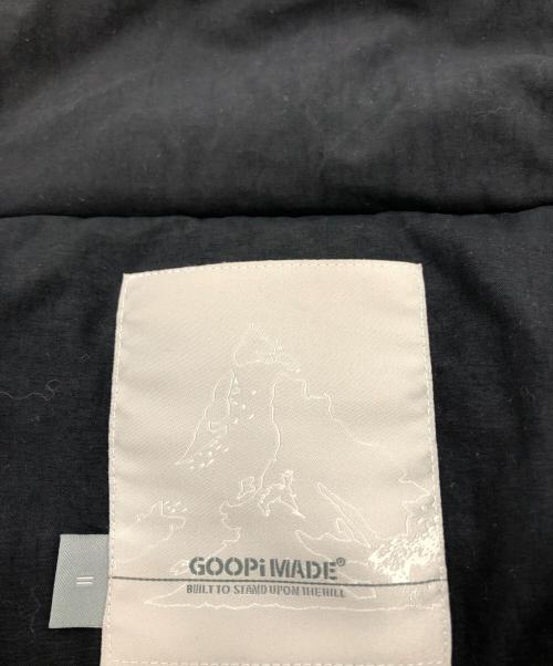 GOOPiMADE（グーピーメイド）GOOPiMADE (グーピーメイド) 中綿ジャケット ブラック サイズ:2の古着・服飾アイテム