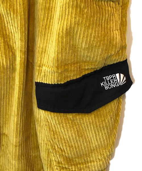 TIGHTBOOTH PRODUCTION（タイトブースプロダクション）TIGHTBOOTH PRODUCTION (タイトブースプロダクション) KILLER-BONG (キラーボング) cord overall ブラック×イエロー サイズ:XLの古着・服飾アイテム