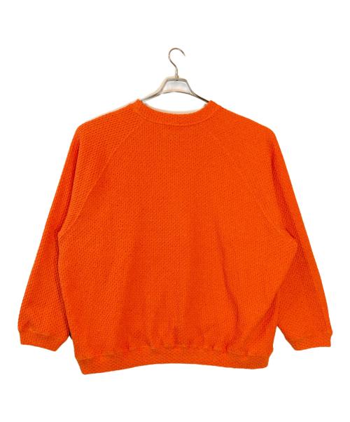 TIGHTBOOTH PRODUCTION（タイトブースプロダクション）TIGHTBOOTH PRODUCTION (タイトブースプロダクション) CHAIN CREW KNIT オレンジ サイズ:XLの古着・服飾アイテム