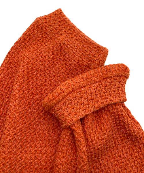 TIGHTBOOTH PRODUCTION（タイトブースプロダクション）TIGHTBOOTH PRODUCTION (タイトブースプロダクション) CHAIN CREW KNIT オレンジ サイズ:XLの古着・服飾アイテム