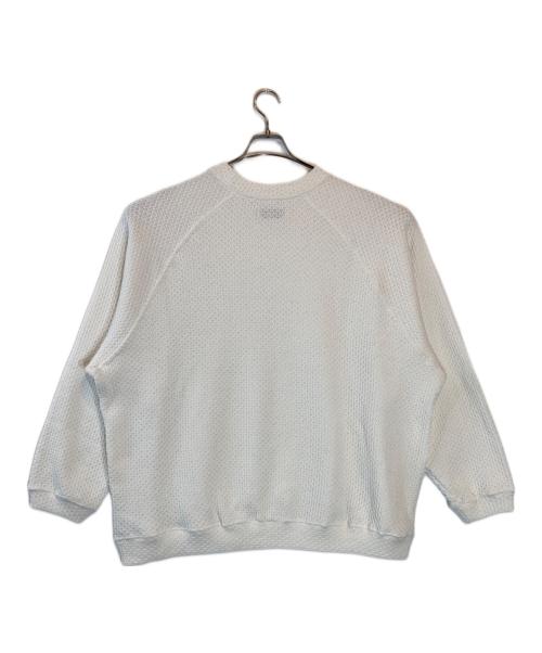 TIGHTBOOTH PRODUCTION（タイトブースプロダクション）TIGHTBOOTH PRODUCTION (タイトブースプロダクション) CHAIN CREW KNIT ホワイト サイズ:XLの古着・服飾アイテム