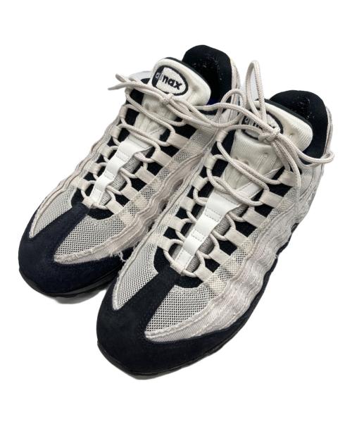 NIKE（ナイキ）NIKE (ナイキ) AIR MAX 95 BIG BUBBLE BLACK/BLACK-PHANTOM-LT SMOKE GREY ホワイト×ブラック サイズ:US10の古着・服飾アイテム