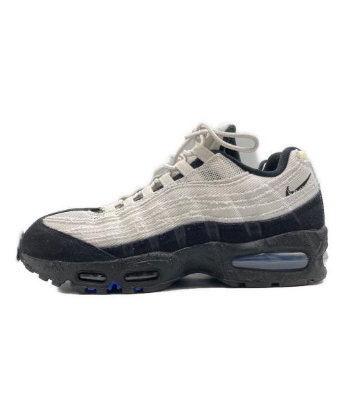 NIKE（ナイキ）NIKE (ナイキ) AIR MAX 95 BIG BUBBLE BLACK/BLACK-PHANTOM-LT SMOKE GREY ホワイト×ブラック サイズ:US10の古着・服飾アイテム