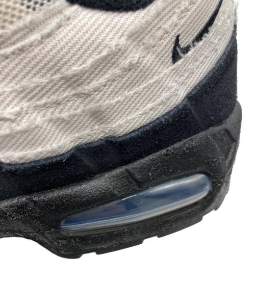 NIKE（ナイキ）NIKE (ナイキ) AIR MAX 95 BIG BUBBLE BLACK/BLACK-PHANTOM-LT SMOKE GREY ホワイト×ブラック サイズ:US10の古着・服飾アイテム