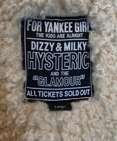 Hysteric Glamour（ヒステリックグラマー）Hysteric Glamour (ヒステリックグラマー) ランチコート ブラック サイズ:Lの古着・服飾アイテム