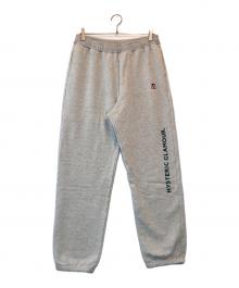 Hysteric Glamour（ヒステリックグラマー）の古着「HYS LOGO スウェットパン」｜グレー