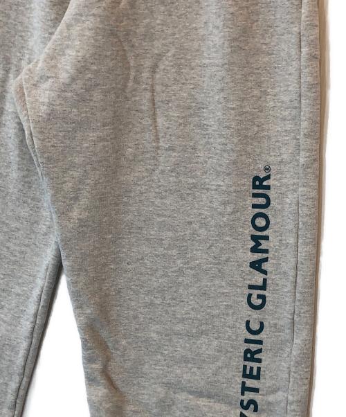 Hysteric Glamour（ヒステリックグラマー）Hysteric Glamour (ヒステリックグラマー) HYS LOGO スウェットパン グレー サイズ:Lの古着・服飾アイテム