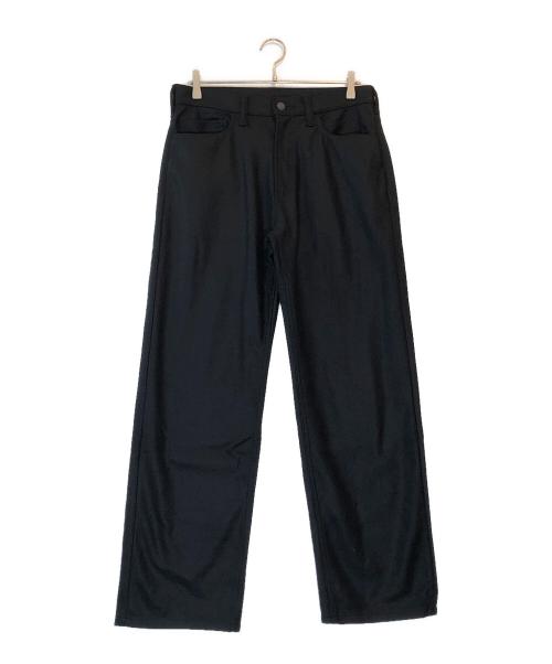 Hysteric Glamour（ヒステリックグラマー）Hysteric Glamour (ヒステリックグラマー) ルーズストレートパンツ ブラック サイズ:Largeの古着・服飾アイテム