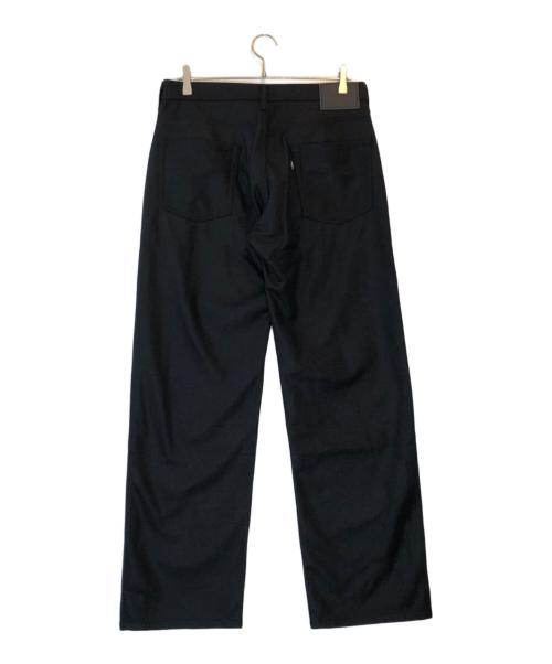 Hysteric Glamour（ヒステリックグラマー）Hysteric Glamour (ヒステリックグラマー) ルーズストレートパンツ ブラック サイズ:Largeの古着・服飾アイテム