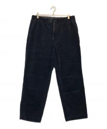 everyone（エブリワン）の古着「corduroy belted easy pants」｜ネイビー