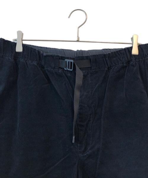 everyone（エブリワン）everyone (エブリワン) corduroy belted easy pants ネイビー サイズ:XLの古着・服飾アイテム