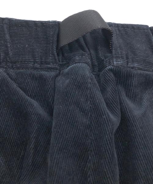 everyone（エブリワン）everyone (エブリワン) corduroy belted easy pants ネイビー サイズ:XLの古着・服飾アイテム