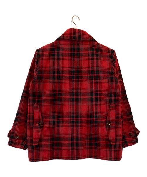 Hysteric Glamour（ヒステリックグラマー）Hysteric Glamour (ヒステリックグラマー) オンブレーチェック クルーザージャケット レッド サイズ:Lの古着・服飾アイテム