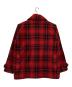 Hysteric Glamour (ヒステリックグラマー) オンブレーチェック クルーザージャケット レッド サイズ:L：20000円
