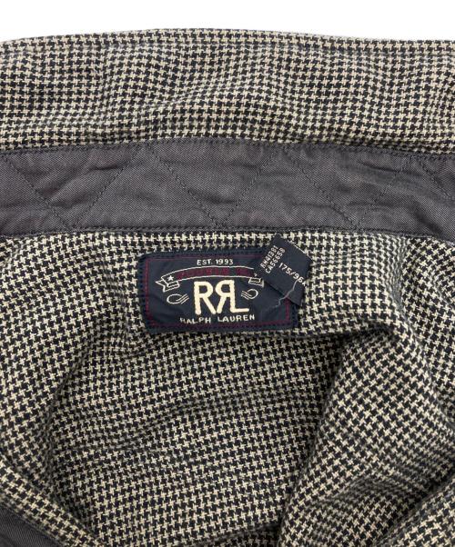 RRL（ダブルアールエル）RRL (ダブルアールエル) 千鳥格子柄長袖シャツ ベージュ サイズ:Mの古着・服飾アイテム
