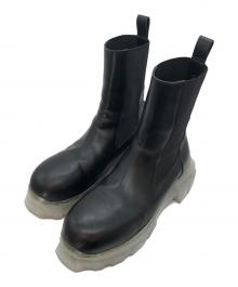 RICK OWENS（リックオウエンス）の古着「BEATLE BOZO TRACTOR BOOTS」｜ブラック