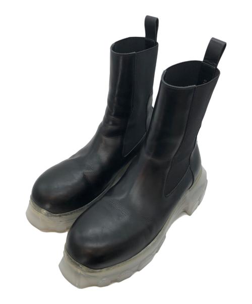 RICK OWENS（リックオウエンス）RICK OWENS (リックオウエンス) BEATLE BOZO TRACTOR BOOTS ブラック サイズ:42の古着・服飾アイテム