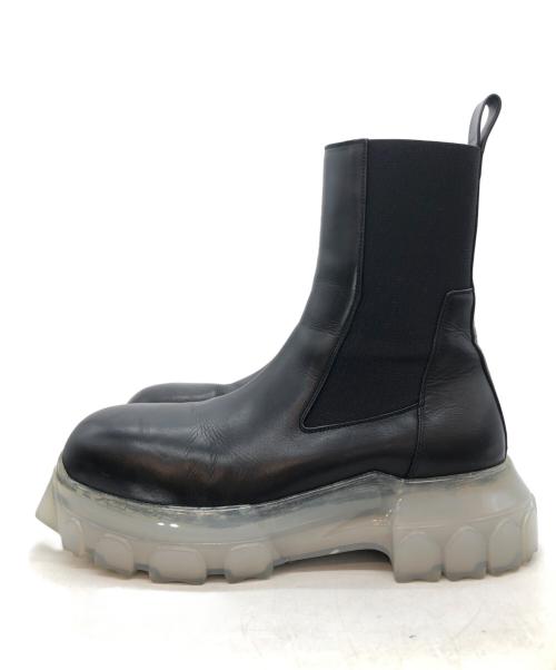 RICK OWENS（リックオウエンス）RICK OWENS (リックオウエンス) BEATLE BOZO TRACTOR BOOTS ブラック サイズ:42の古着・服飾アイテム