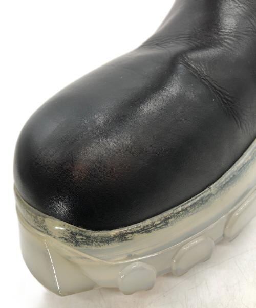 RICK OWENS（リックオウエンス）RICK OWENS (リックオウエンス) BEATLE BOZO TRACTOR BOOTS ブラック サイズ:42の古着・服飾アイテム