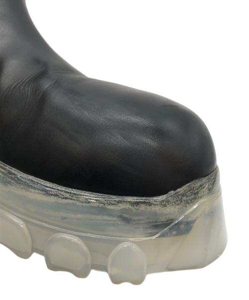 RICK OWENS（リックオウエンス）RICK OWENS (リックオウエンス) BEATLE BOZO TRACTOR BOOTS ブラック サイズ:42の古着・服飾アイテム