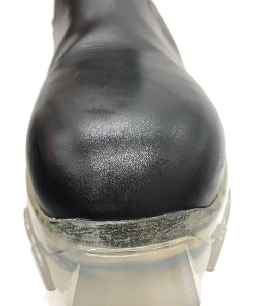 RICK OWENS（リックオウエンス）RICK OWENS (リックオウエンス) BEATLE BOZO TRACTOR BOOTS ブラック サイズ:42の古着・服飾アイテム