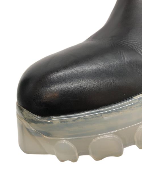 RICK OWENS（リックオウエンス）RICK OWENS (リックオウエンス) BEATLE BOZO TRACTOR BOOTS ブラック サイズ:42の古着・服飾アイテム