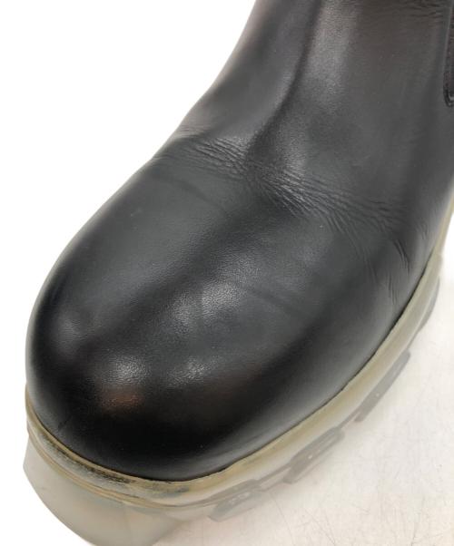 RICK OWENS（リックオウエンス）RICK OWENS (リックオウエンス) BEATLE BOZO TRACTOR BOOTS ブラック サイズ:42の古着・服飾アイテム
