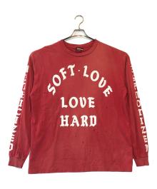 SAINT MICHAEL（セントマイケル）の古着「SOFT LOVE LS TEE」｜レッド