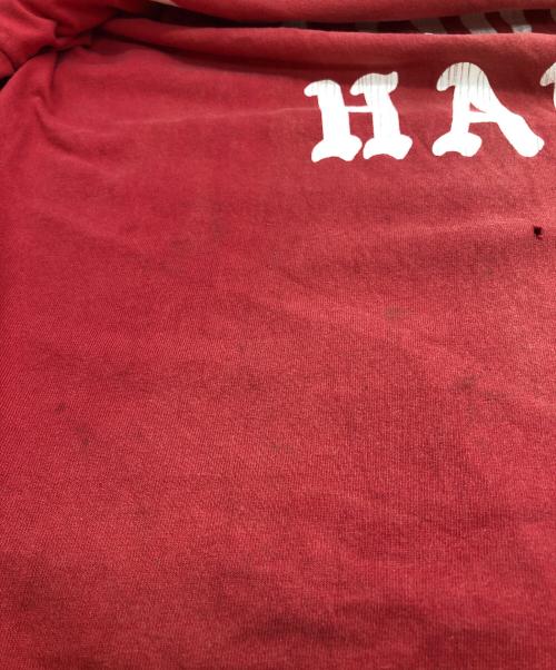 SAINT MICHAEL（セントマイケル）SAINT MICHAEL (セントマイケル) SOFT LOVE LS TEE レッド サイズ:XLの古着・服飾アイテム