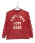 SAINT MICHAEL（セントマイケル）の古着「SOFT LOVE LS TEE」｜レッド
