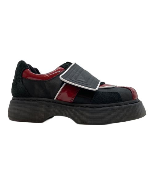 Dr.Martens（ドクターマーチン）Dr.Martens (ドクターマーチン) BUZZ ストラップ シューズ ブラック サイズ:UK6の古着・服飾アイテム
