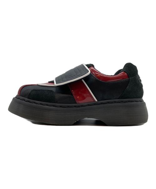 Dr.Martens（ドクターマーチン）Dr.Martens (ドクターマーチン) BUZZ ストラップ シューズ ブラック サイズ:UK6の古着・服飾アイテム