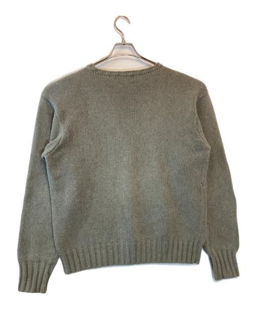 POLO RALPH LAUREN（ポロ・ラルフローレン）POLO RALPH LAUREN (ポロ・ラルフローレン) 星条旗ニット グレー サイズ:Lの古着・服飾アイテム