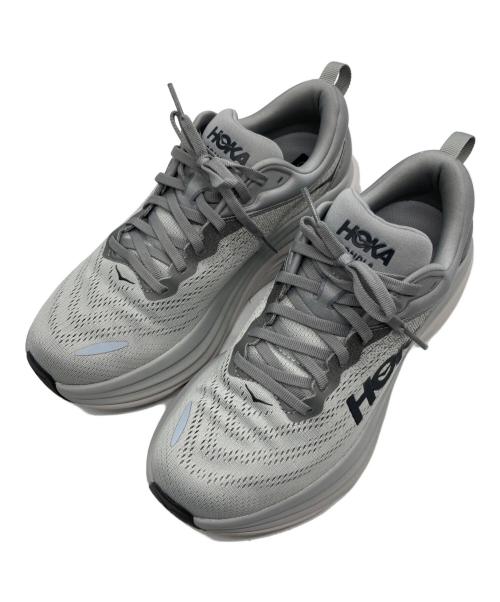HOKAONEONE（ホカオネオネ）HOKAONEONE (ホカオネオネ) M BONDI 8 グレー サイズ:27㎝の古着・服飾アイテム