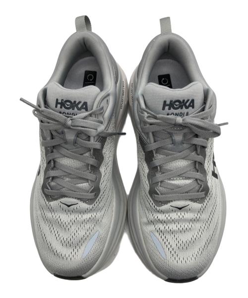 HOKAONEONE（ホカオネオネ）HOKAONEONE (ホカオネオネ) M BONDI 8 グレー サイズ:27㎝の古着・服飾アイテム