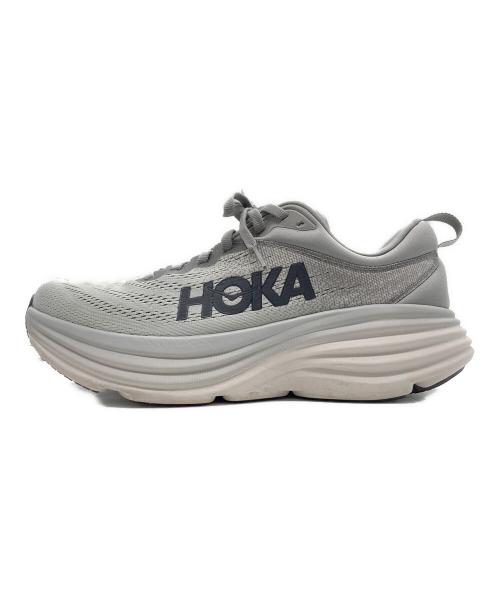 HOKAONEONE（ホカオネオネ）HOKAONEONE (ホカオネオネ) M BONDI 8 グレー サイズ:27㎝の古着・服飾アイテム