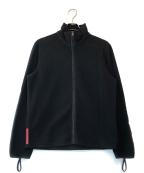 PRADA SPORTSプラダスポーツ）の古着「フリースジャケット」｜ブラック