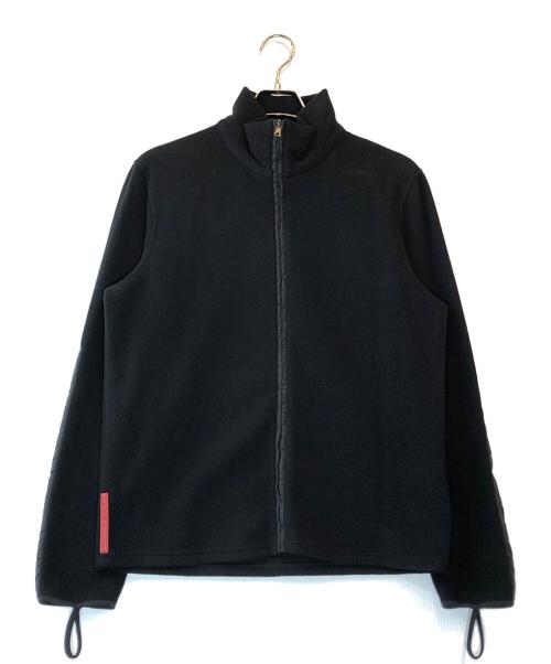 PRADA SPORTS（プラダスポーツ）PRADA SPORTS (プラダスポーツ) フリースジャケット ブラック サイズ:Sの古着・服飾アイテム