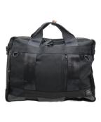 PORTERポーター）の古着「HEAT  3WAY BRIEFCASE」｜ブラック
