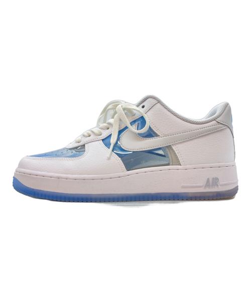 NIKE（ナイキ）NIKE (ナイキ) AIR FORCE 1 RETRO QS(エア フォース 1 レトロ QS) ホワイト×ブルー サイズ:US9の古着・服飾アイテム