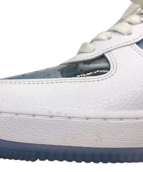 NIKE（ナイキ）NIKE (ナイキ) AIR FORCE 1 RETRO QS(エア フォース 1 レトロ QS) ホワイト×ブルー サイズ:US9の古着・服飾アイテム