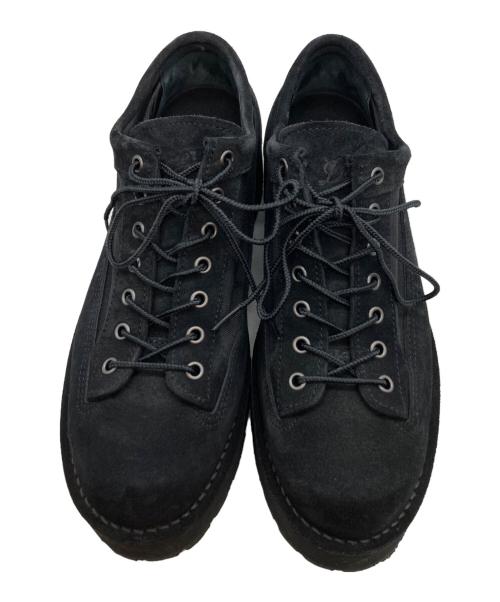 Danner（ダナー）Danner (ダナー) WHITE MOUNTAINEERING (ホワイトマウンテ二アニング) ィラメットバレー センタージップ スエード コンバットブーツ ブラック×ゴールド サイズ:9 1/2の古着・服飾アイテム