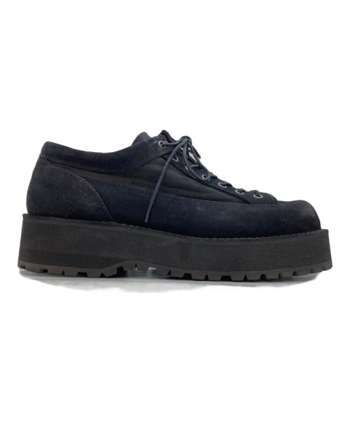 Danner（ダナー）Danner (ダナー) WHITE MOUNTAINEERING (ホワイトマウンテ二アニング) ィラメットバレー センタージップ スエード コンバットブーツ ブラック×ゴールド サイズ:9 1/2の古着・服飾アイテム