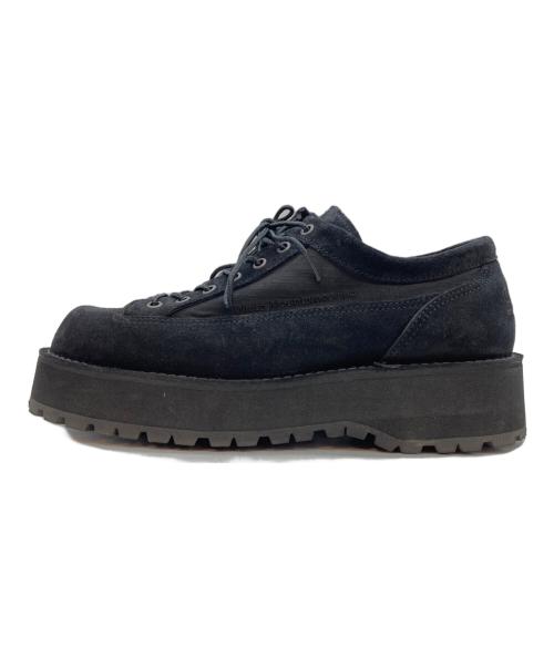 Danner（ダナー）Danner (ダナー) WHITE MOUNTAINEERING (ホワイトマウンテ二アニング) ィラメットバレー センタージップ スエード コンバットブーツ ブラック×ゴールド サイズ:9 1/2の古着・服飾アイテム
